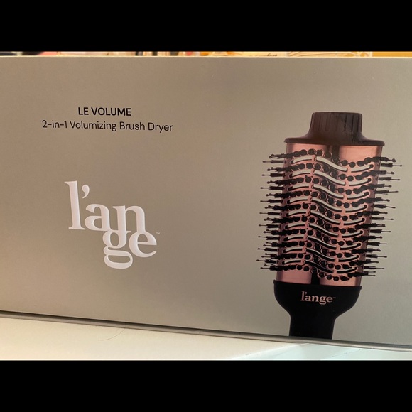 lange 2 in 1 volumizing brush